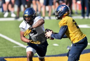 Leddie Brown hopes to make game more well-rounded; WVU looking to improve running back depth